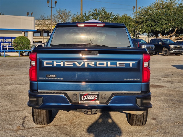 2020 Chevrolet Silverado 1500 Custom Blue at Classic Elite Chevrolet Sugar Land