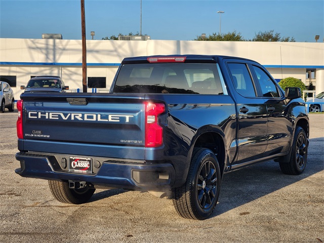 2020 Chevrolet Silverado 1500 Custom Blue at Classic Elite Chevrolet Sugar Land
