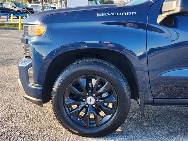 2020 Chevrolet Silverado 1500 Custom Blue at Classic Elite Chevrolet Sugar Land