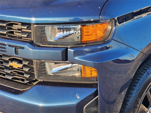 2020 Chevrolet Silverado 1500 Custom Blue at Classic Elite Chevrolet Sugar Land