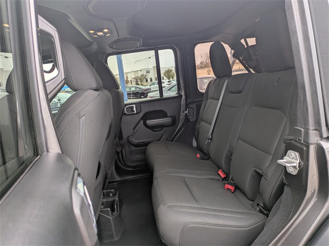 2019 Jeep Wrangler Unlimited Sport S Gray at Stokes Mazda