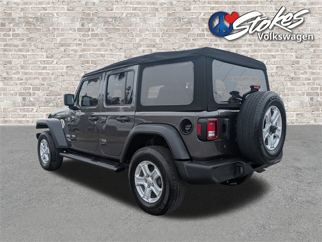 2019 Jeep Wrangler Unlimited Sport S Gray at Stokes Mazda