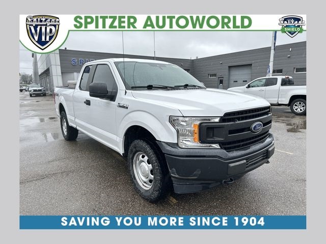 Oxford White 2019 Ford F-150 XL SuperCab 4WD Pickup Truck Four-Wheel Drive 6-Speed Automatic