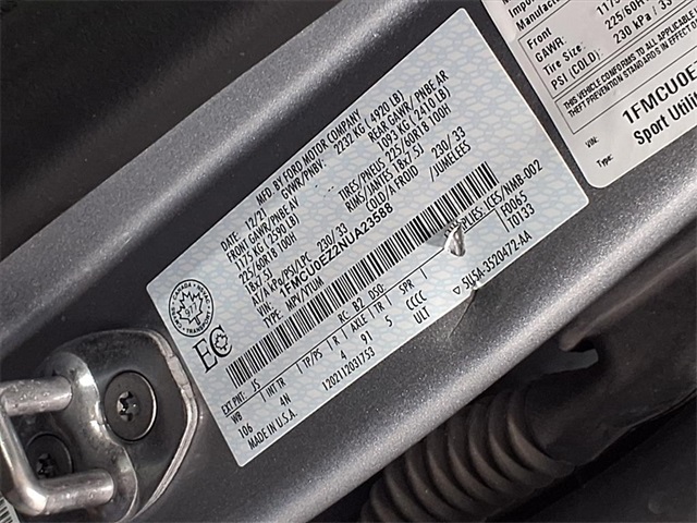 2022 Ford Escape Plug-In Hybrid