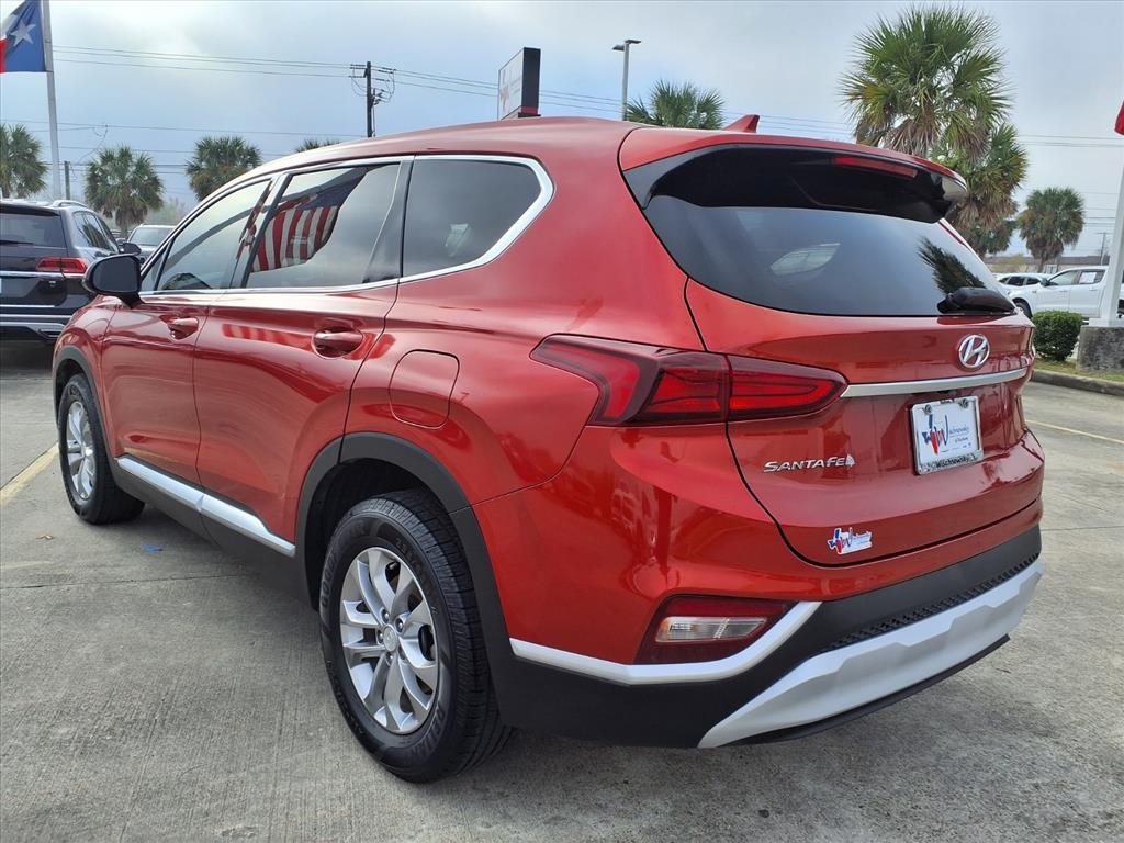 2020 Hyundai Santa Fe SEL Orange at Westside Lexus