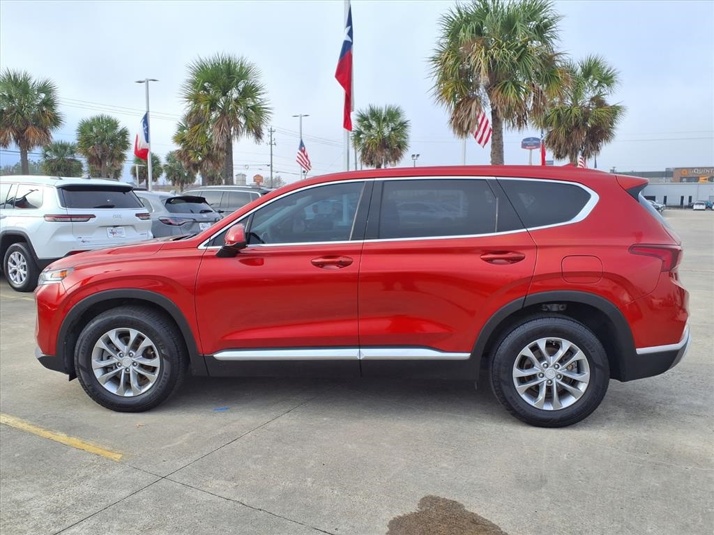2020 Hyundai Santa Fe SEL Orange at Westside Lexus