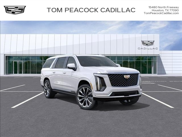 2025 Cadillac Escalade ESV Premium White at Tom Peacock Cadillac