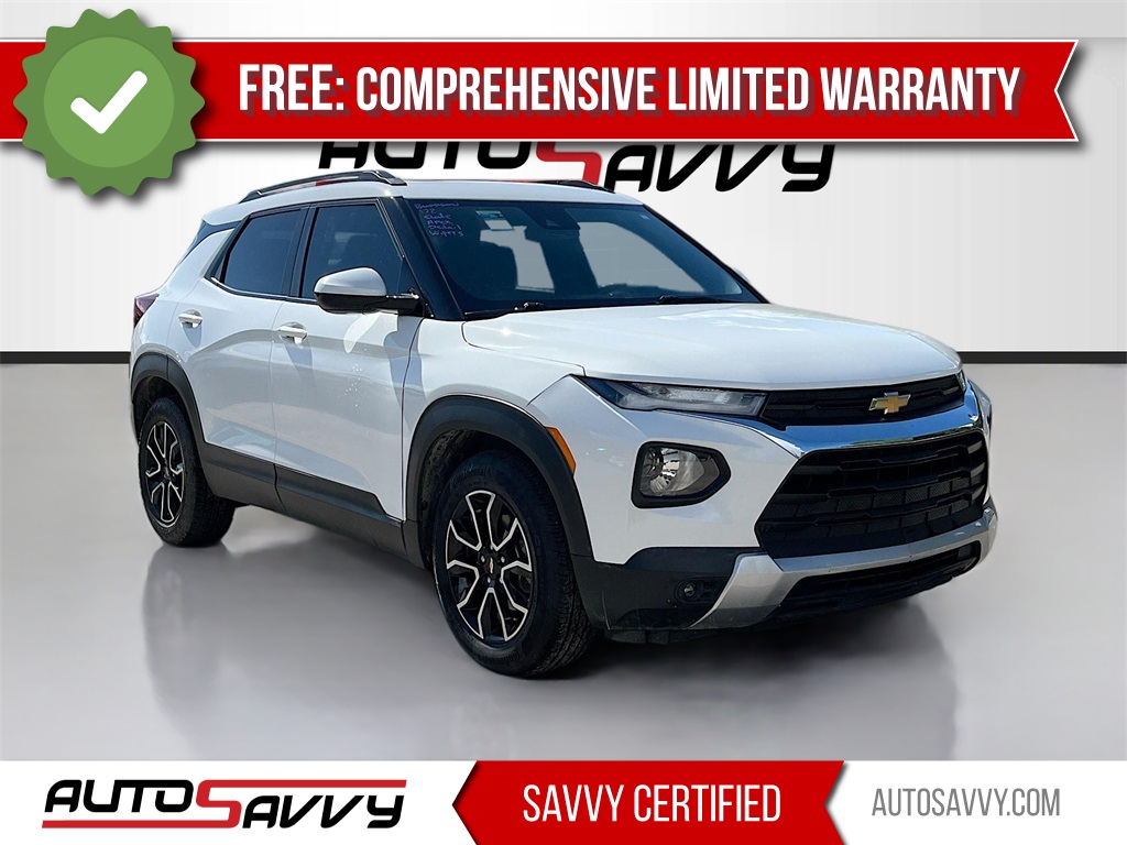 2023 Chevrolet TrailBlazer ACTIV White at AutoSavvy Houston Southwest