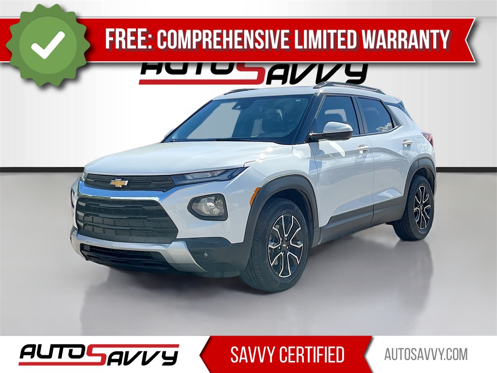 2023 Chevrolet TrailBlazer ACTIV White at AutoSavvy Houston Southwest