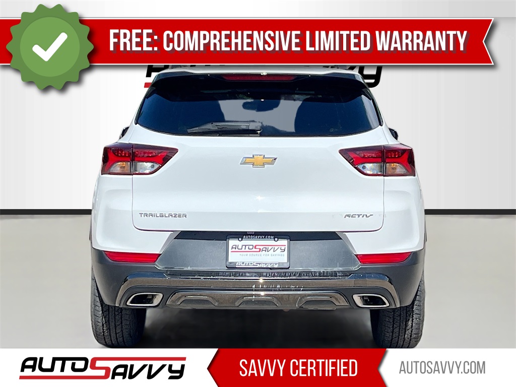 2023 Chevrolet TrailBlazer ACTIV White at AutoSavvy Houston Southwest