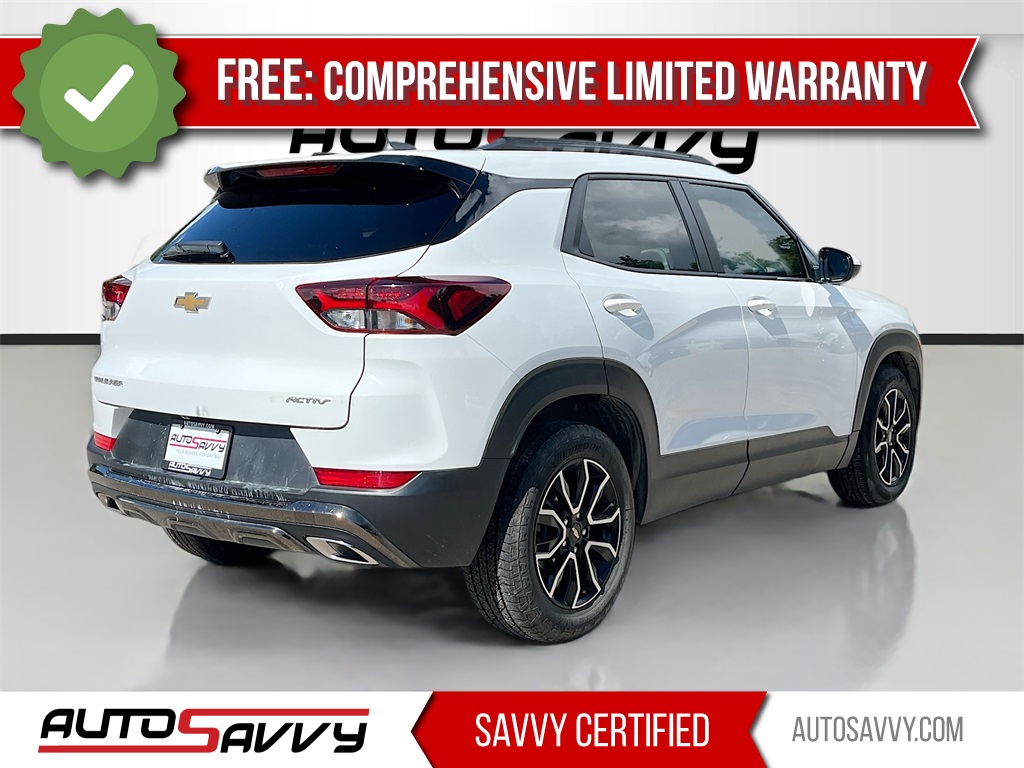 2023 Chevrolet TrailBlazer ACTIV White at AutoSavvy Houston Southwest