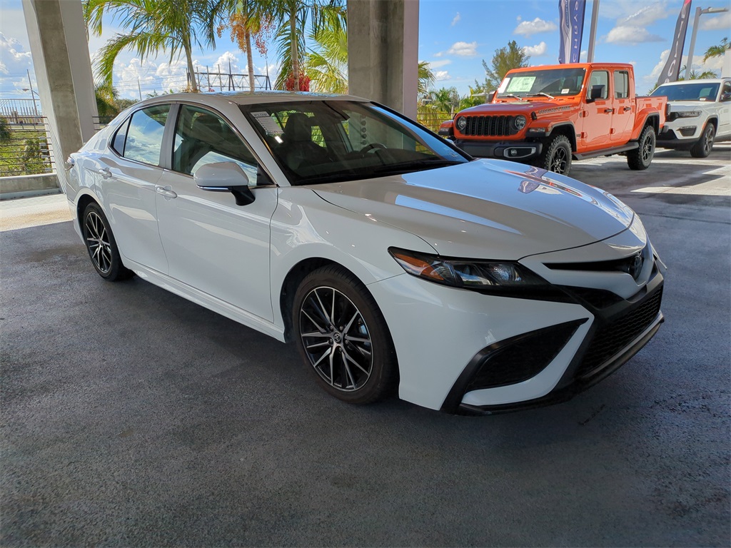 Certified 2023 Toyota Camry SE with VIN 4T1G11AK8PU120225 for sale in Tamarac, FL