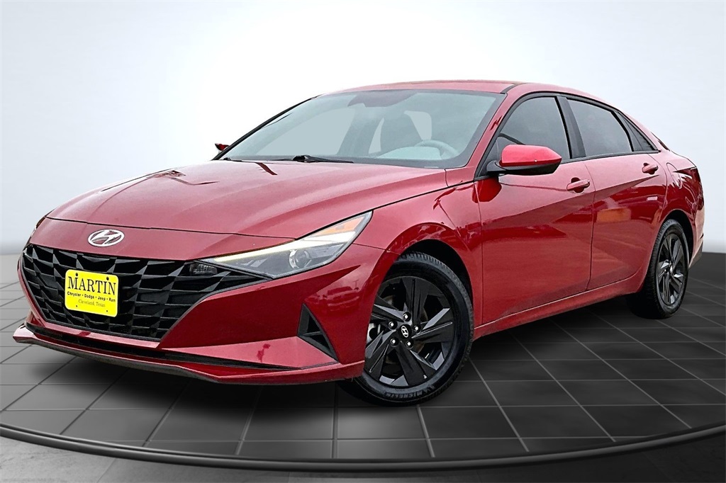 2021 Hyundai Elantra SEL Red at Baytown Hyundai