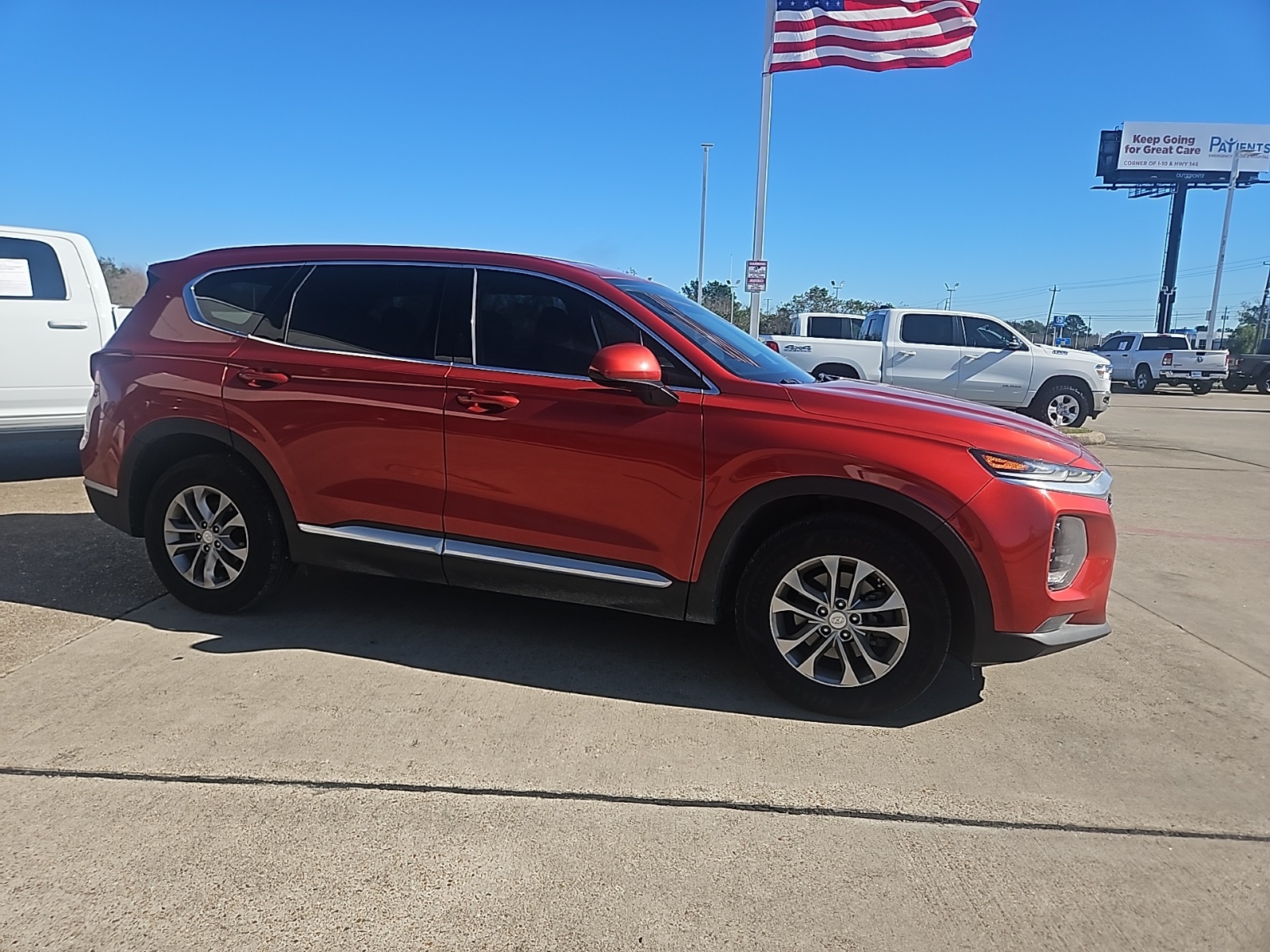 2020 Hyundai Santa Fe SEL Orange at Bayway Cadillac Southwest