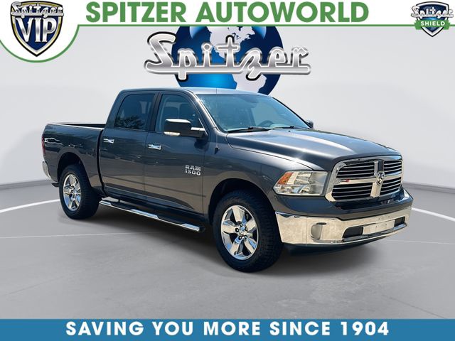 Gray (Granite Crystal Metallic Clearcoat) 2015 RAM 1500 Pickup Truck Four-Wheel Drive 8-Speed Automatic