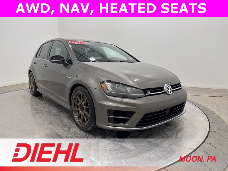 2017 Volkswagen Golf R 4-Door AWD with DCC and Navigation