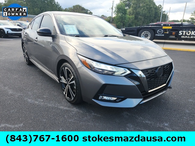 2021 Nissan Sentra SR Gray at Davis Toyota of Orangeburg