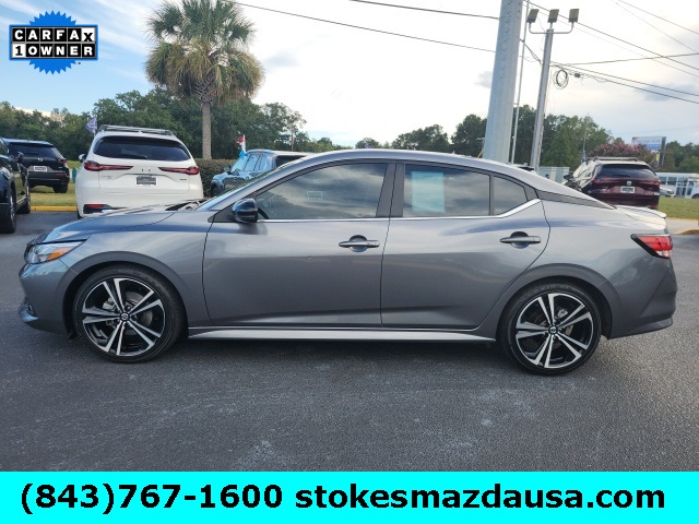 2021 Nissan Sentra SR Gray at Davis Toyota of Orangeburg