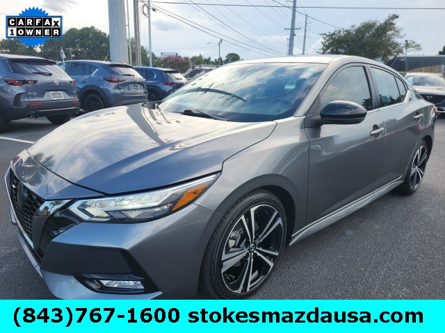 2021 Nissan Sentra SR Gray at Davis Toyota of Orangeburg