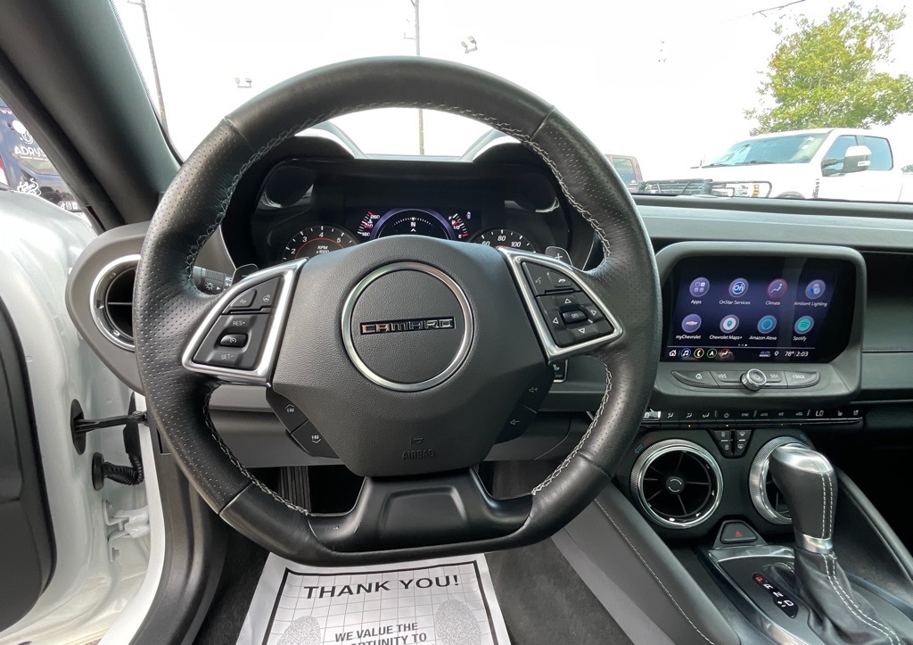 2019 Chevrolet Camaro 3LT White at Emmons Autoplex