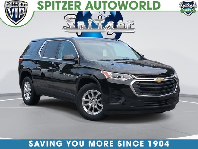 Mosaic Black Metallic 2019 Chevrolet Traverse SUV / Crossover Front-Wheel Drive 9-Speed Automatic