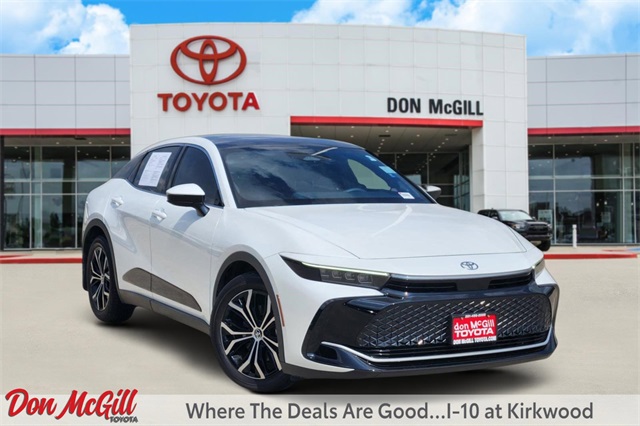 2023 Toyota Crown Limited White at Don McGill Toyota