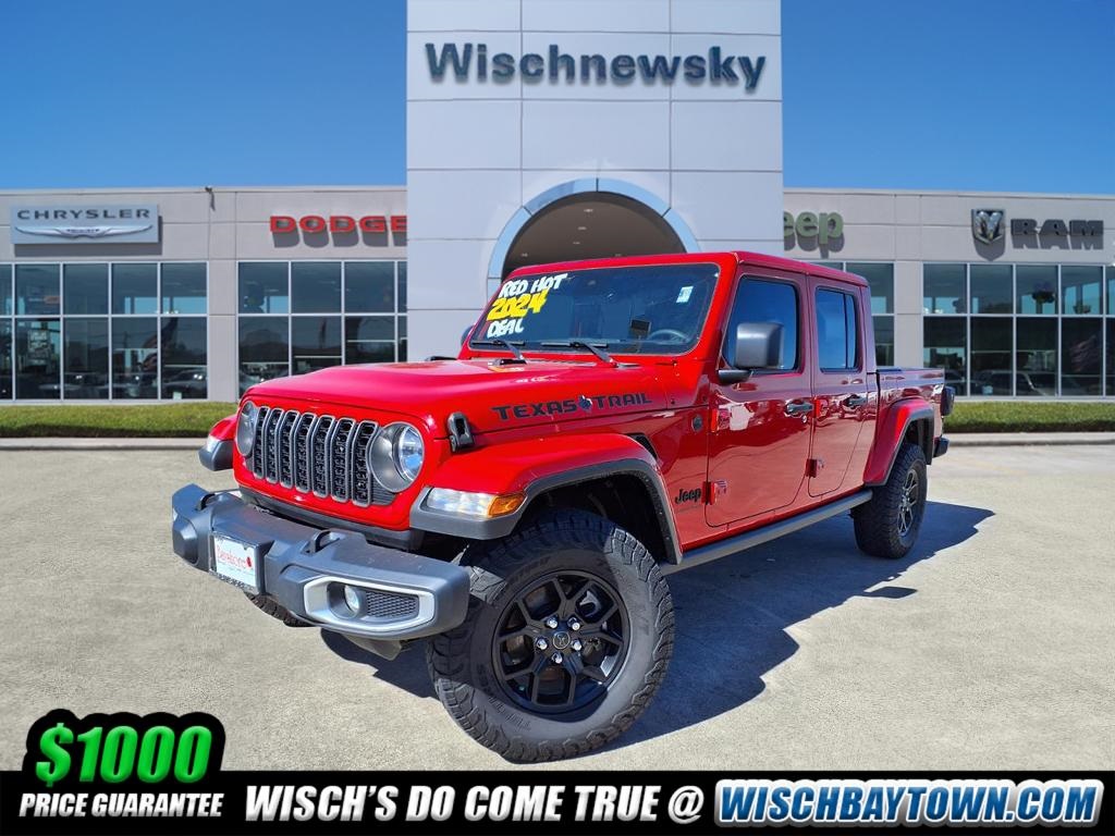2024 Jeep Gladiator Sport Red at Legacy Ford