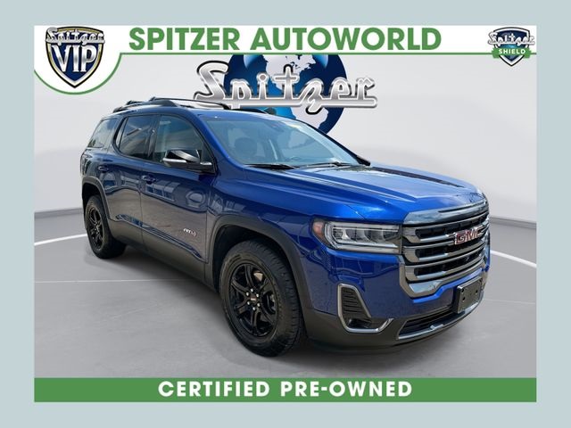 Ultra Blue Metallic 2023 GMC Acadia AT4 AWD SUV / Crossover Four-Wheel Drive 9-Speed Automatic