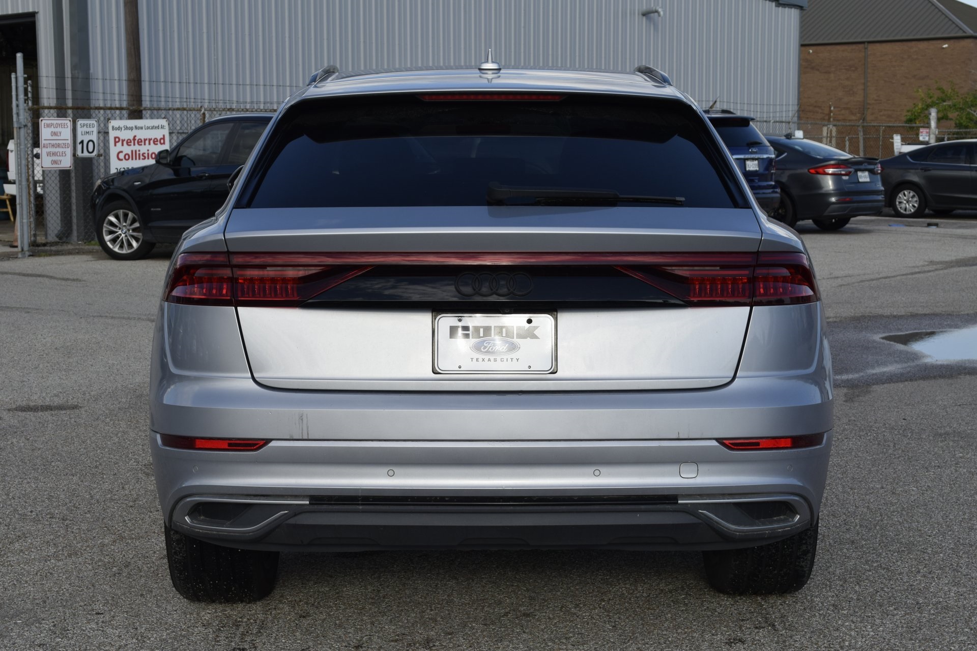 2019 Audi Q8 3.0T Premium Silver at South Houston Nissan