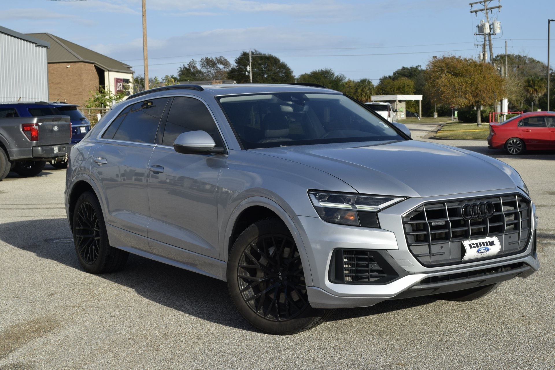 2019 Audi Q8 3.0T Premium Silver at South Houston Nissan