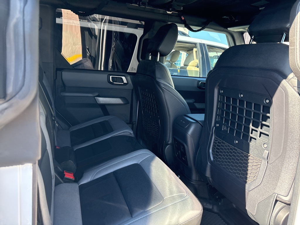 2022 Ford Bronco Black Diamond White at Traditions Chevrolet