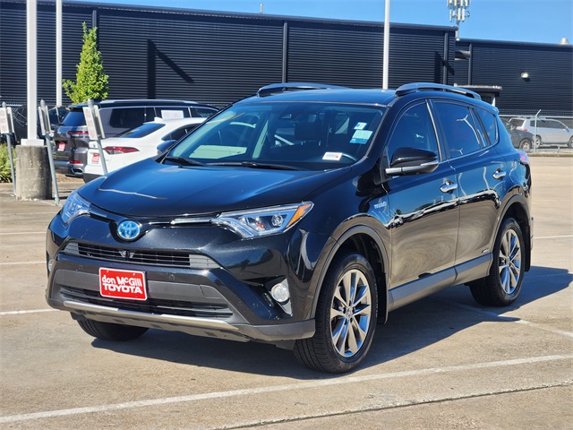 2017 Toyota RAV4 Hybrid Limited Black at Don McGill Toyota