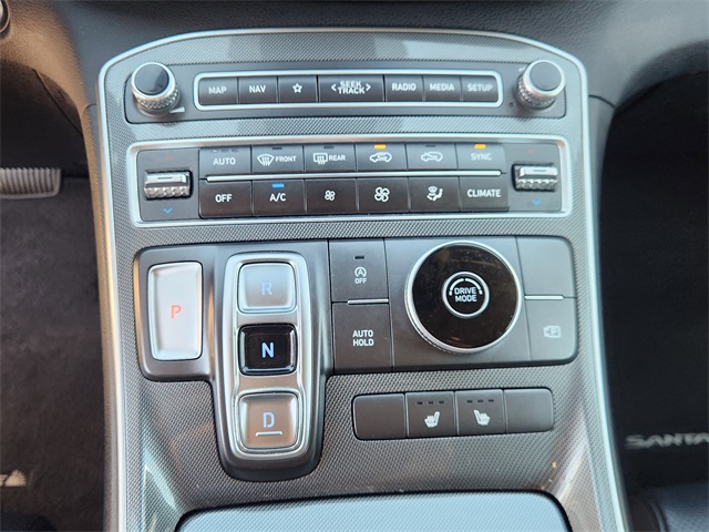 2023 Hyundai Santa Fe XRT White at Shottenkirk Kia Fort Bend