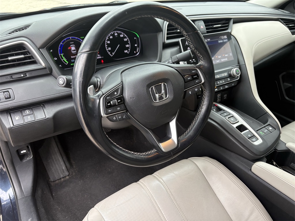 2020 Honda Insight Touring Blue at Bayshore Chrysler Jeep Dodge Ram