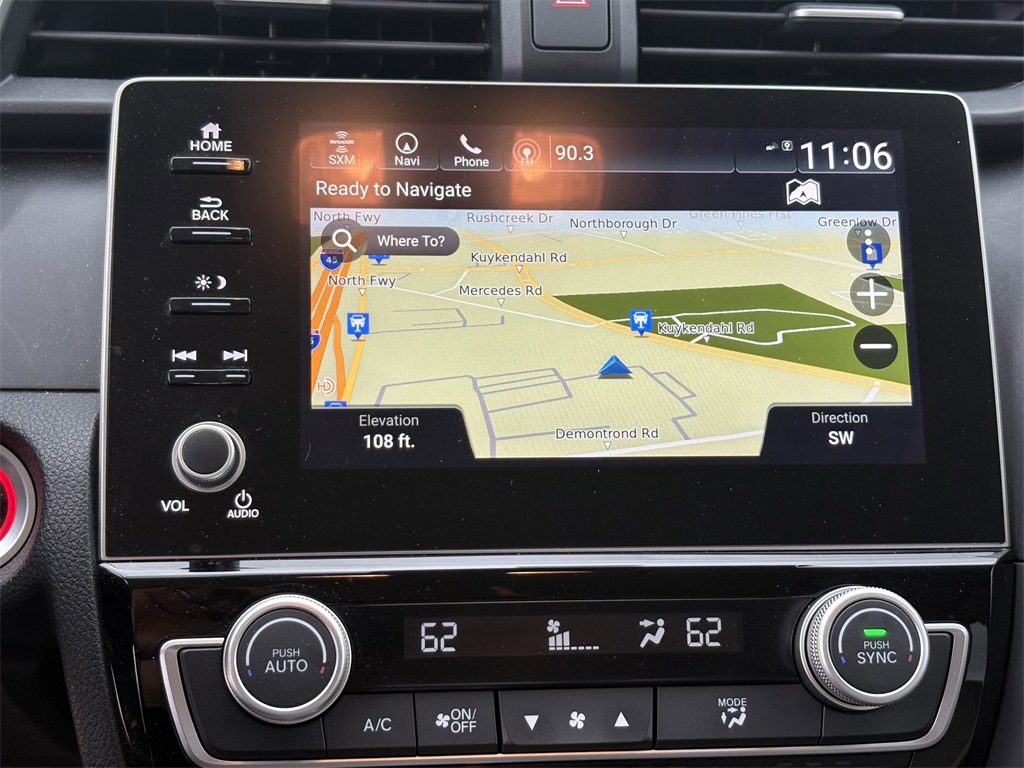 2020 Honda Insight Touring Blue at Bayshore Chrysler Jeep Dodge Ram