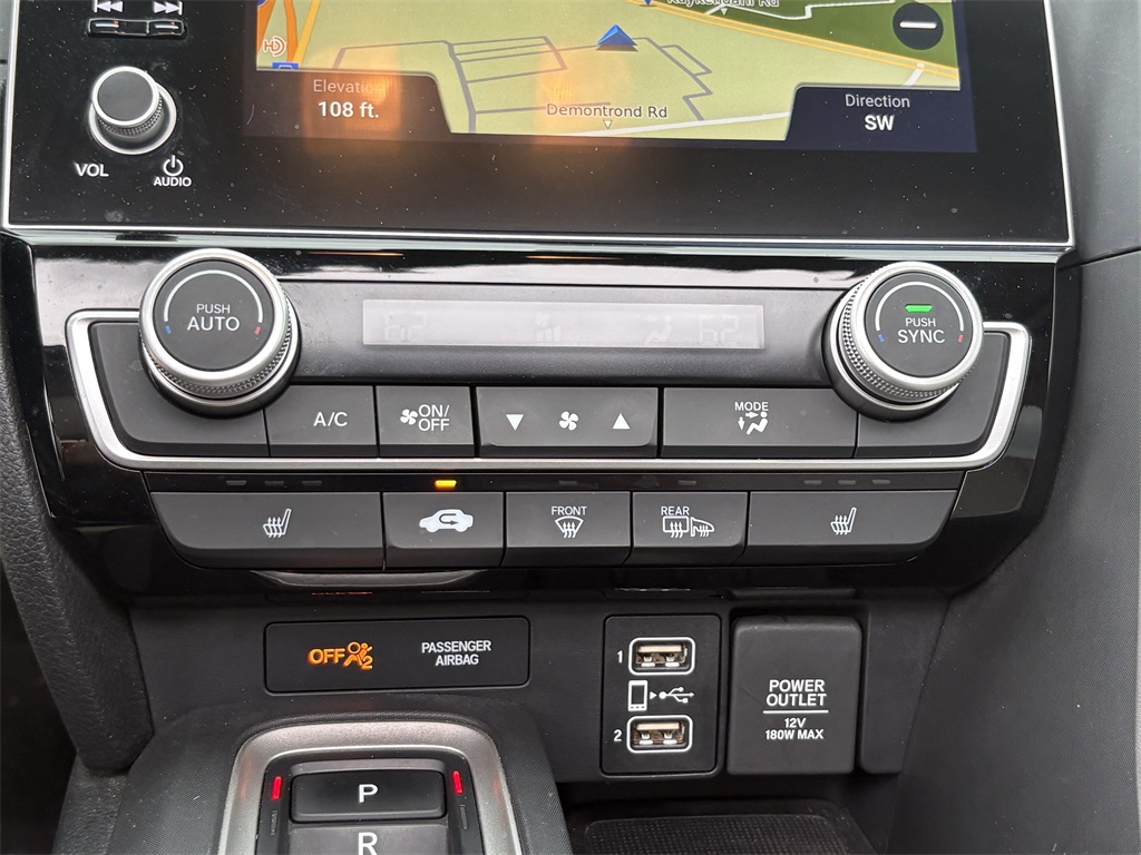 2020 Honda Insight Touring Blue at Bayshore Chrysler Jeep Dodge Ram