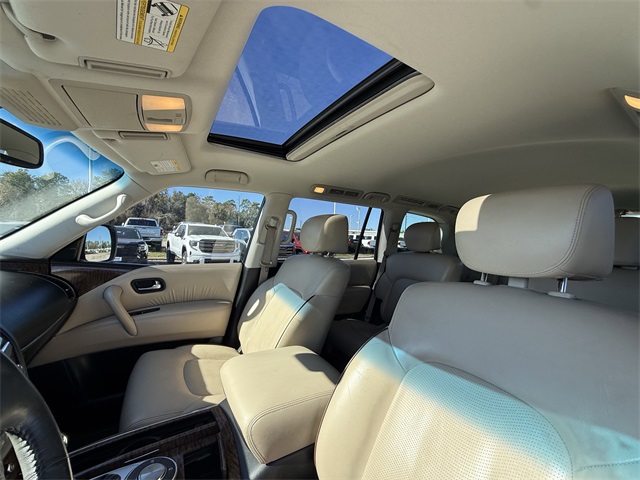 2017 Nissan Armada Platinum White at Big Star Chrysler Jeep Dodge Ram 