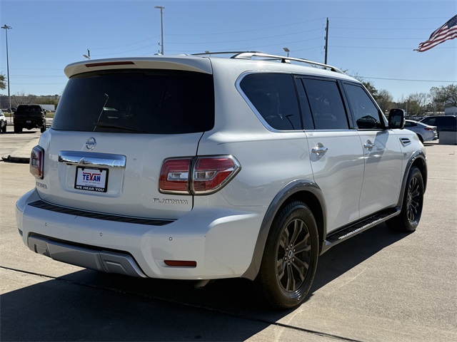 2017 Nissan Armada Platinum White at Big Star Chrysler Jeep Dodge Ram 
