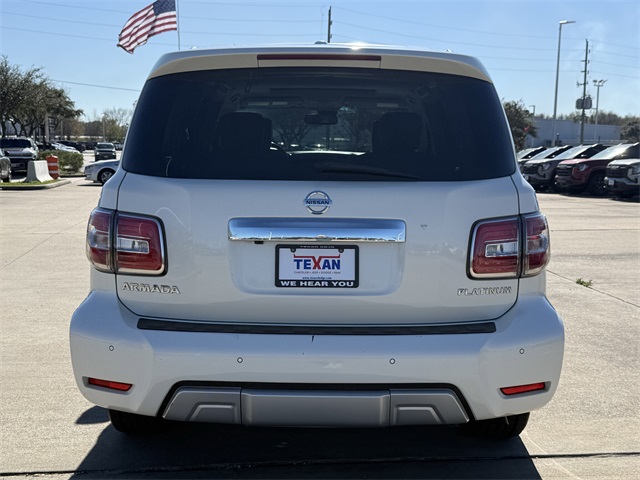 2017 Nissan Armada Platinum White at Big Star Chrysler Jeep Dodge Ram 