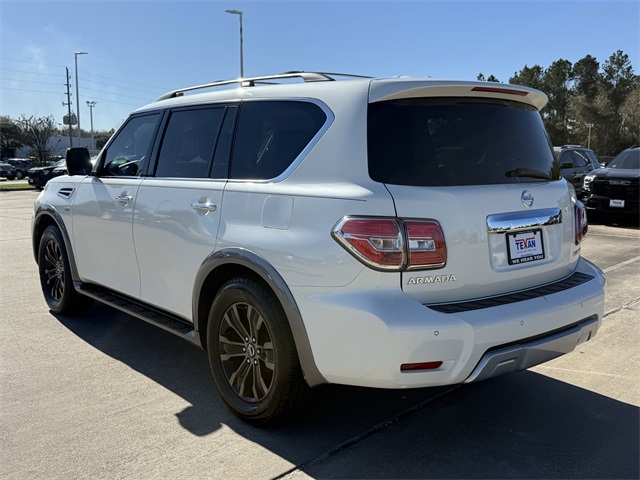 2017 Nissan Armada Platinum White at Big Star Chrysler Jeep Dodge Ram 