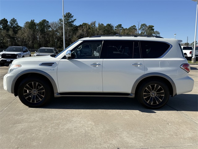 2017 Nissan Armada Platinum White at Big Star Chrysler Jeep Dodge Ram 