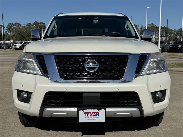 2017 Nissan Armada Platinum White at Big Star Chrysler Jeep Dodge Ram 