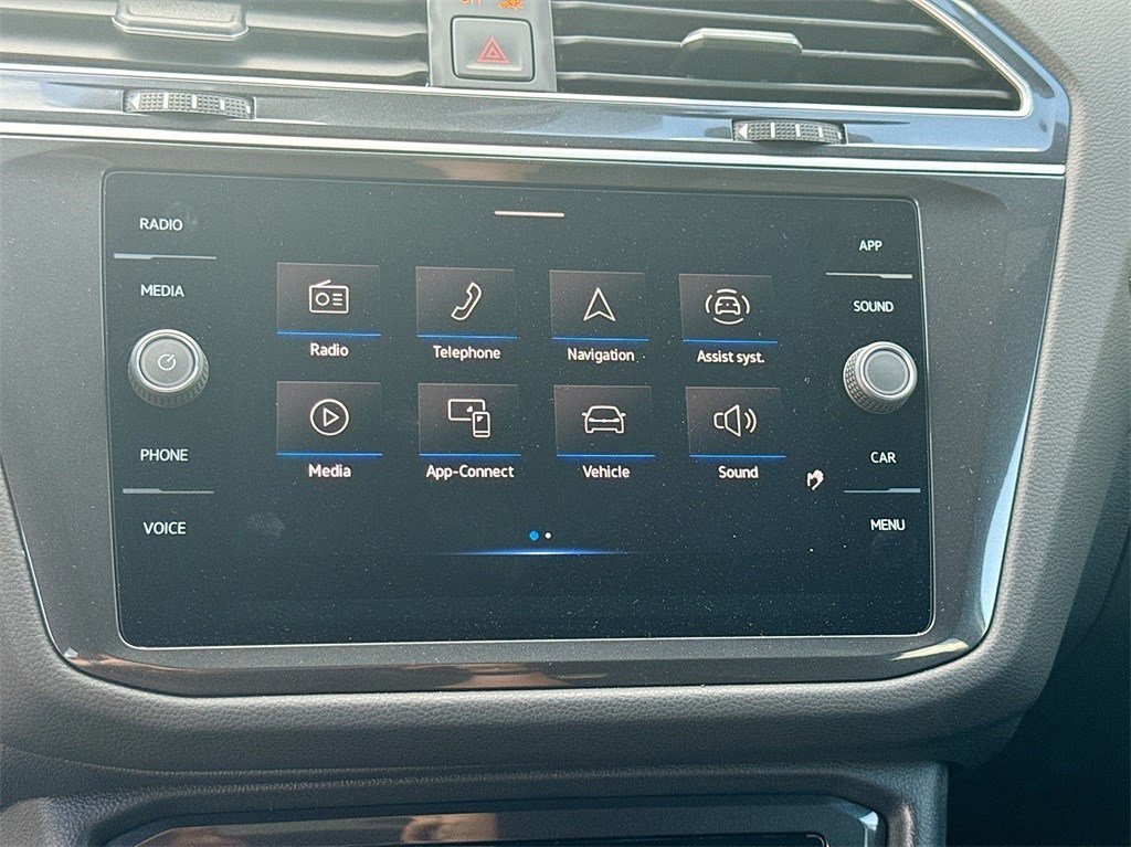 2024 Volkswagen Tiguan 2.0T SE R-Line Black White at DeMontrond Automotive Group