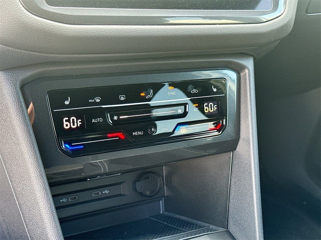 2024 Volkswagen Tiguan 2.0T SE R-Line Black White at DeMontrond Automotive Group