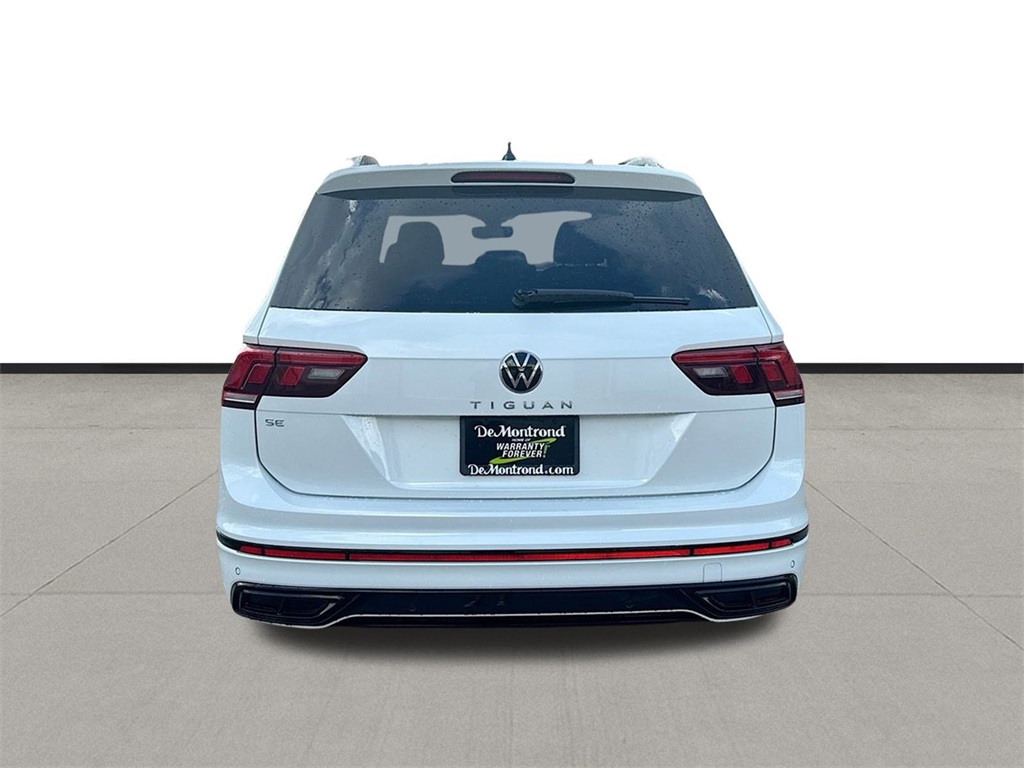 2024 Volkswagen Tiguan 2.0T SE R-Line Black White at DeMontrond Automotive Group