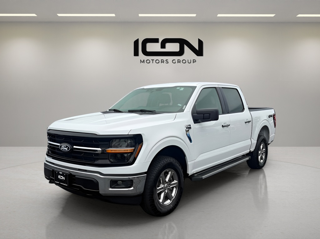 Oxford White 2025 Ford F-150 Pickup Truck Four-Wheel Drive Automatic