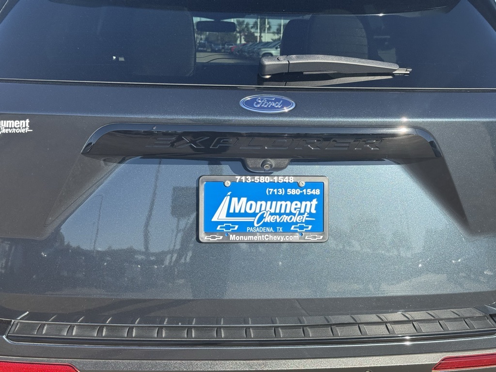 2023 Ford Explorer ST-Line Blue at Tom Peacock Cadillac