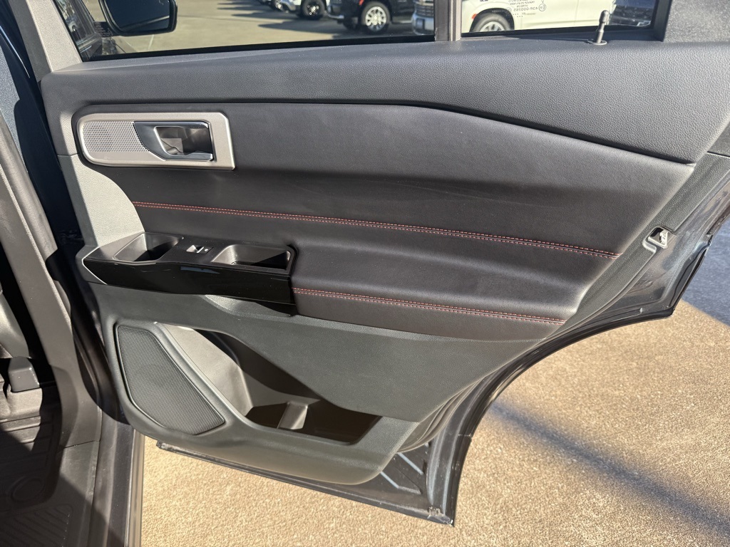 2023 Ford Explorer ST-Line Blue at Tom Peacock Cadillac