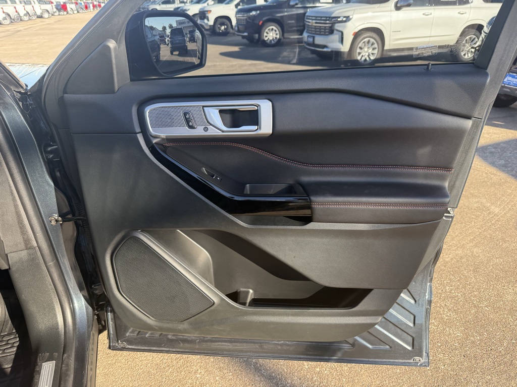 2023 Ford Explorer ST-Line Blue at Tom Peacock Cadillac