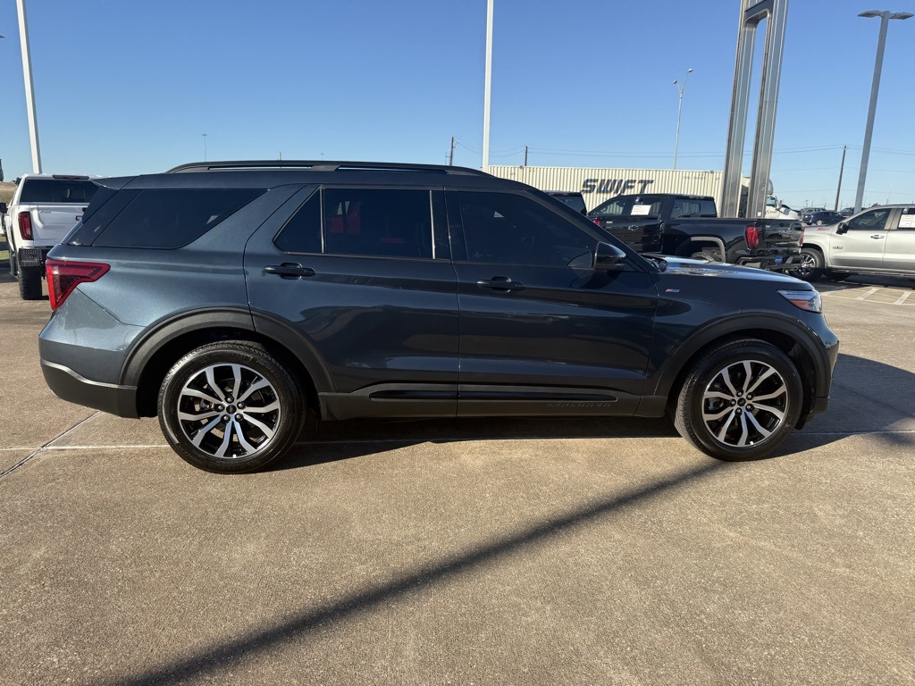 2023 Ford Explorer ST-Line Blue at Tom Peacock Cadillac